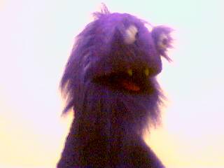 Pete two Fur Monster Puppet